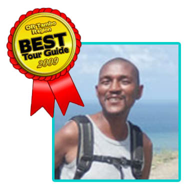 Mbuyi Mangala, registered Wild Coast hiking guide